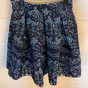 BEAUTIFUL Maje designer pleated cocktail skirt - size 1. Only worn once.